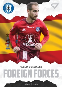 Pablo Gonzalez Sigma Olomouc SportZoo FORTUNA:LIGA 2020/21 Foreign Forces #FF25